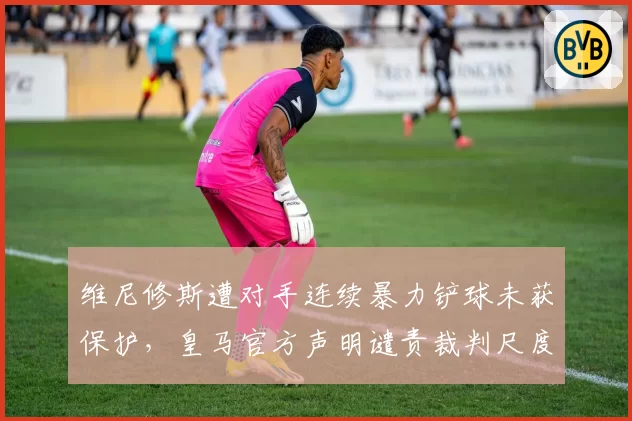 维尼修斯遭对手连续暴力铲球未获保护，皇马官方声明谴责裁判尺度