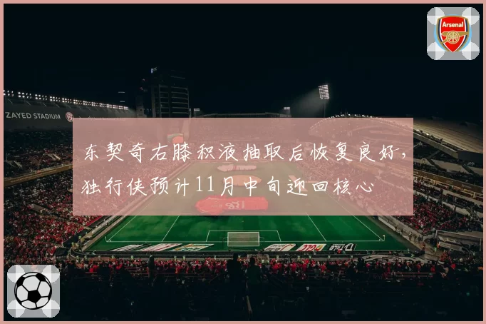 东契奇右膝积液抽取后恢复良好,独行侠预计11月中旬迎回核心
